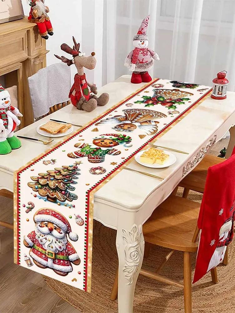 Table track 35x180 cm polyester anti-slip coating multi-colored