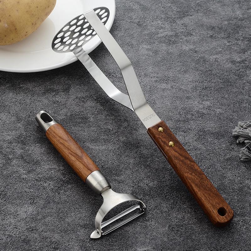 Di Rui En 304 Stainless Steel Peeler & Masher