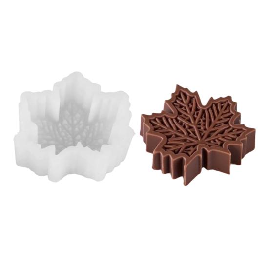 Lotus Rose Ginkgo Leaf Silicone Mold DIY Mousse Cake Chocolate Pudding Mold Non-Stick Baking Pan for Candy Jelly