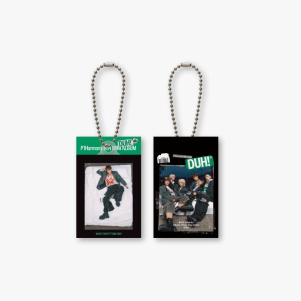 Pre-order P1Harmony DUH! Random Mini Album Key Ring H ver.