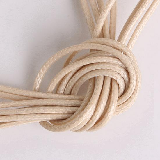 2mm Korean Waxed Cord Faux Leather Necklace Rope for DIY Jewelry Making & Bracelets.