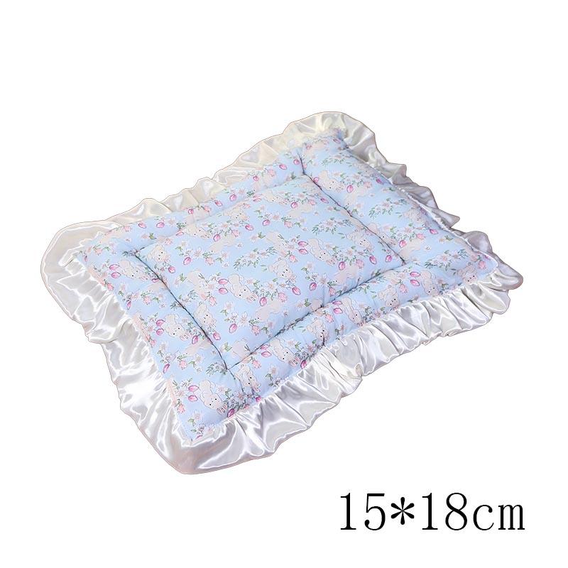 

1/2 шт. Ліжко для ляльки Дитячий візок Скринька для зберігання з килимком для ляльки Labubu Модуль Spa Колиска для сну Ляльки Візок Ліжко для ляльок Меблі Аксесуари