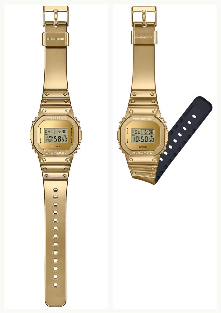 [Casio] G-Shock Uhr [Originalprodukt aus dem Inland] FINE METALLIC SERIES GM-5600YMG-9JF Herren Gold