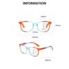 Neutral Classic Square Frame Multifocal Reading Glasses Anti Blue Light High Definition Presbyopia Glasses TO +4 0