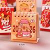 2026 Portable Cute Capybara Horse Desktop Calendar Mini Coil Calendar Books Girlish Heart Time Management Desk Decorations