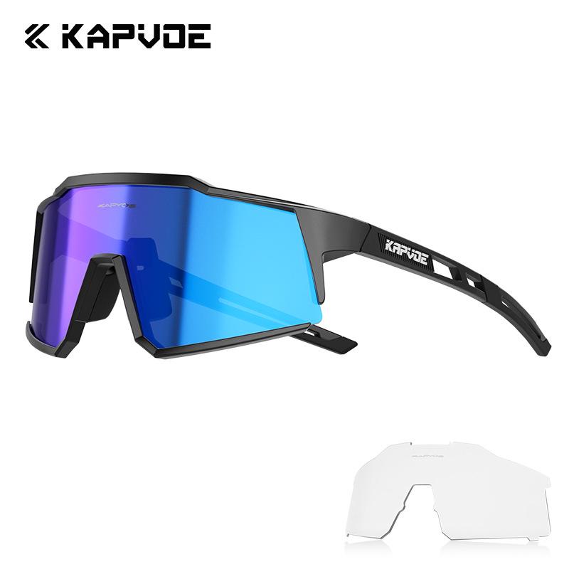 KAPVOE Color-Changing Windproof Cycling Goggles for Men and Women
