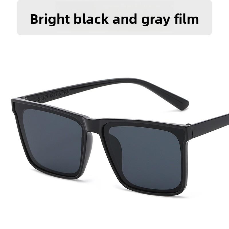 Mens Retro Square Sunglasses With Uv400 Protection For Summer Outings And Street Style