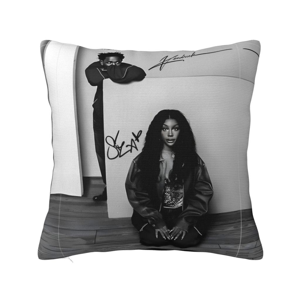 Sza Ctrl Alternate Album Throw Pillow Cover Cushions For Sofa Hip Hop Rapper Funny Pillowcover Home Decor