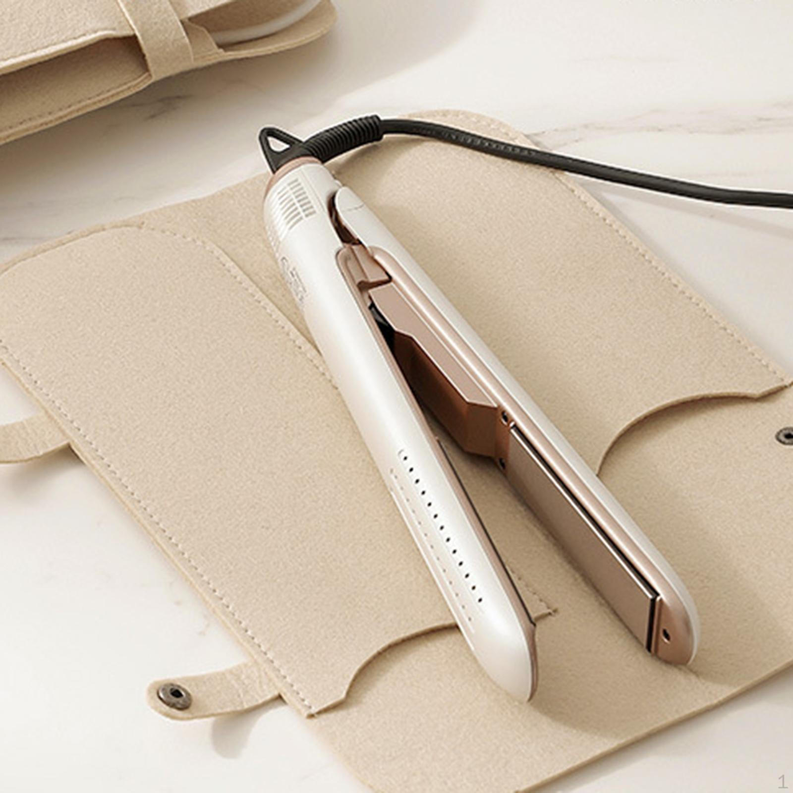 

Сумка для инструментов для укладки волос Коврик для хранения утюжка Универсальный Практичный Элегантный Органайзер для