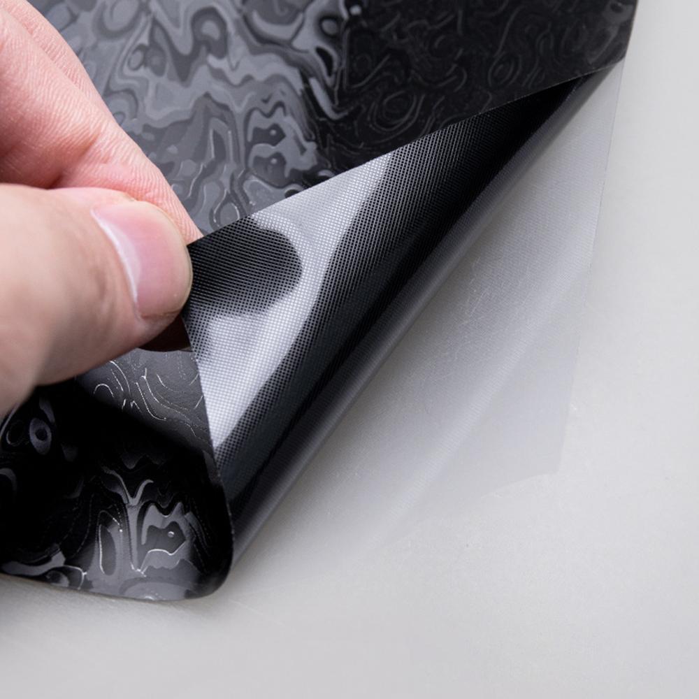 50x30CM Carbon Fiber Vinyl Film High Gloss Wrap Foil Sticker Universal Auto Interior Accessories