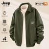 JEEP SPIRIT Men's Retro Corduroy Long Sleeve Shirt