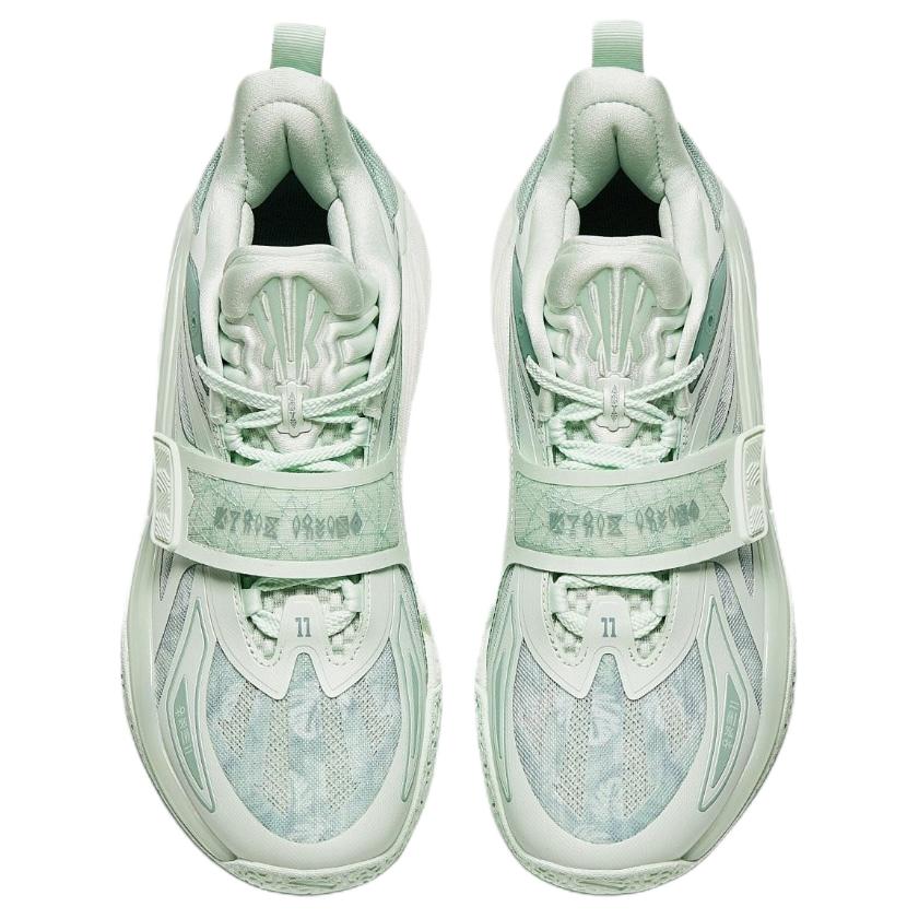 New Anta KAI 1 Cushioning, Wear Resistant Low Top Basketball Shoes Men's Light Sunlit Green 112531110S-2