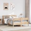 Letto in Legno Massello senza Materasso 140 x 200 cm Legno di Pino