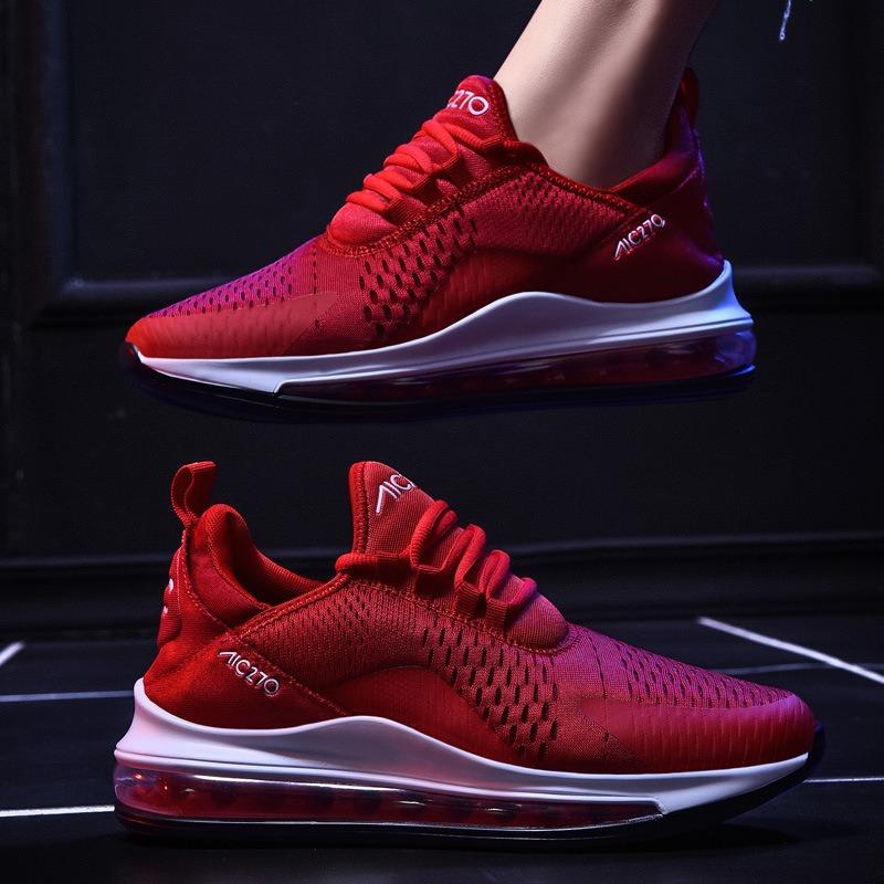 Scarpe da ginnastica giovanili ammortizzazione ad aria su tutta la pianta scarpe da corsa scarpe da viaggio in rete taglia grande scarpe Jinjiang sneakers