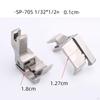 Hemmer Presser Foot Sturdy Folding Multifunctioal Edge Guide Parts for Fabric