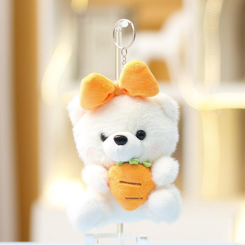 Adorable Plush Bear Pendant For Bag Kids Gift With Highquality Material
