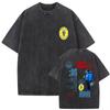 Gewaschen Vintage Bad Bunny DTMF Residencia En El Choli Merch T-Shirts Debi Tirar Mas Fotos T-Shirt Herren Hip Hop Übergroßes T-Shirt