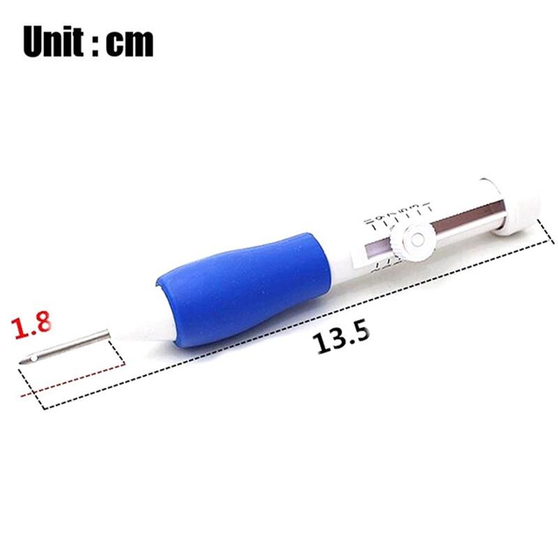 DIY Craft Embroidery Pen Poking Sewing Crochet Knitting Needle Stitching Punch Pen Safe Easy Filament Weaving Tool