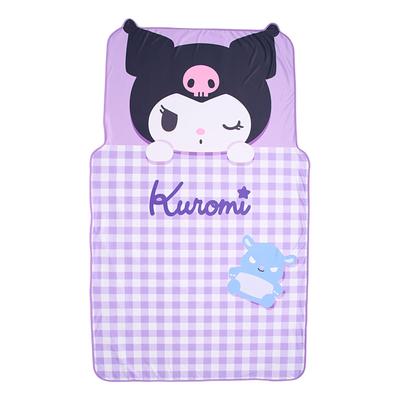 Sanrio Schlafdecke Kuromi Polyester Nylon Kühlender Stoff Schoßdecke 433101 (SANRIO) Oberseite 100% / Rückseite 100%