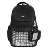 Girls Plaid Backpack Junior High School Student Schoolbag Children Large Capacity Backpack