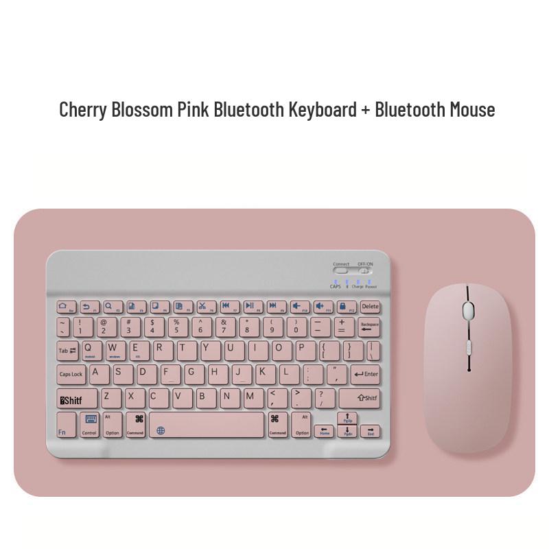 Universelle drahtlose Bluetooth-Tastatur und -Maus für Tablets, Telefone und iPads