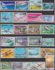 100 Real Used Stamps Of Different Airships Hot Air Balloons And Aircraft Stamps Postage Vintage Stamps Postage Stamps Stamp Set