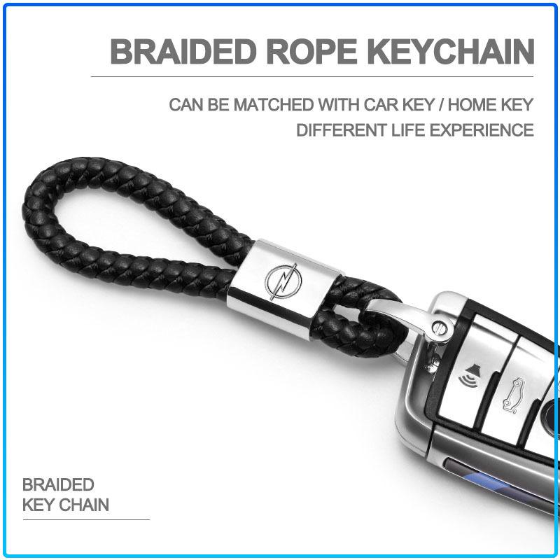 Car Metal Keychain Creative Key Holder Key Ring Badge Emblem For Opel crosa d astra h insignia astra j zafira b mokkaastra vivaro astra g