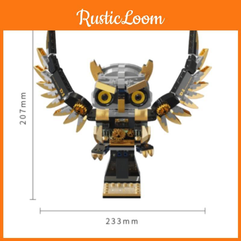 Dampf Eule Bausteine Set Mit Diy Metall Mechanischen Teilen Für Kinder Und Jugendliche
