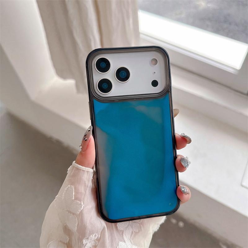 

Luminous Moving Sand Phone Case for iPhone 17 16 Pro Max Glitter Quicksand Glow in Dark Liquid Shell Cover Gloss Hard Carcasas iPhone 15