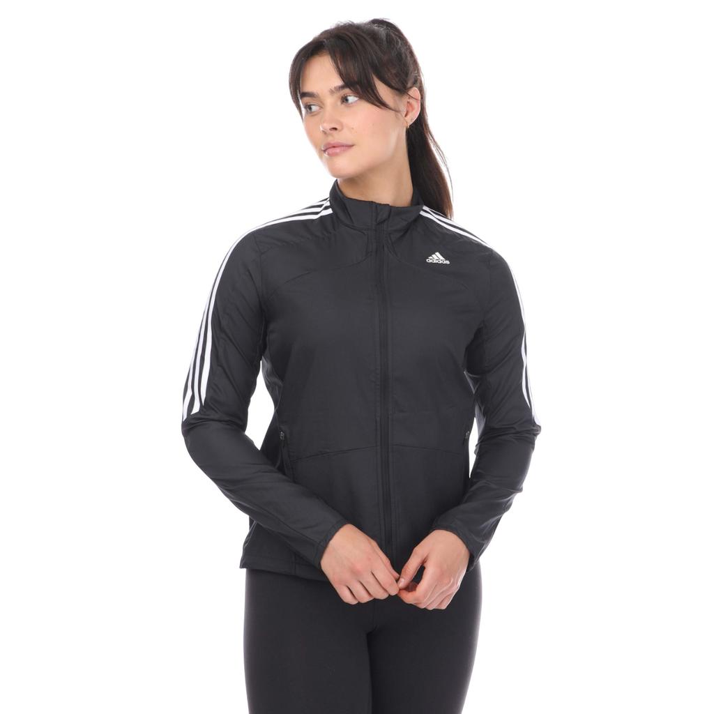 Adidas Womens/Ladies Marathon 3 Stripes Running Jacket