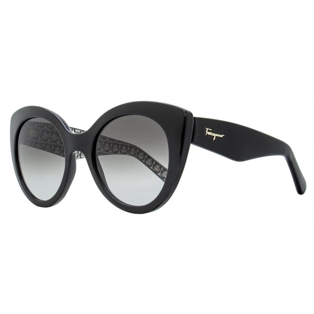 

Salvatore Ferragamo Ferragamo Women S Cat Eye SunglaSSeS Sf964S 001 Black 54mm 001