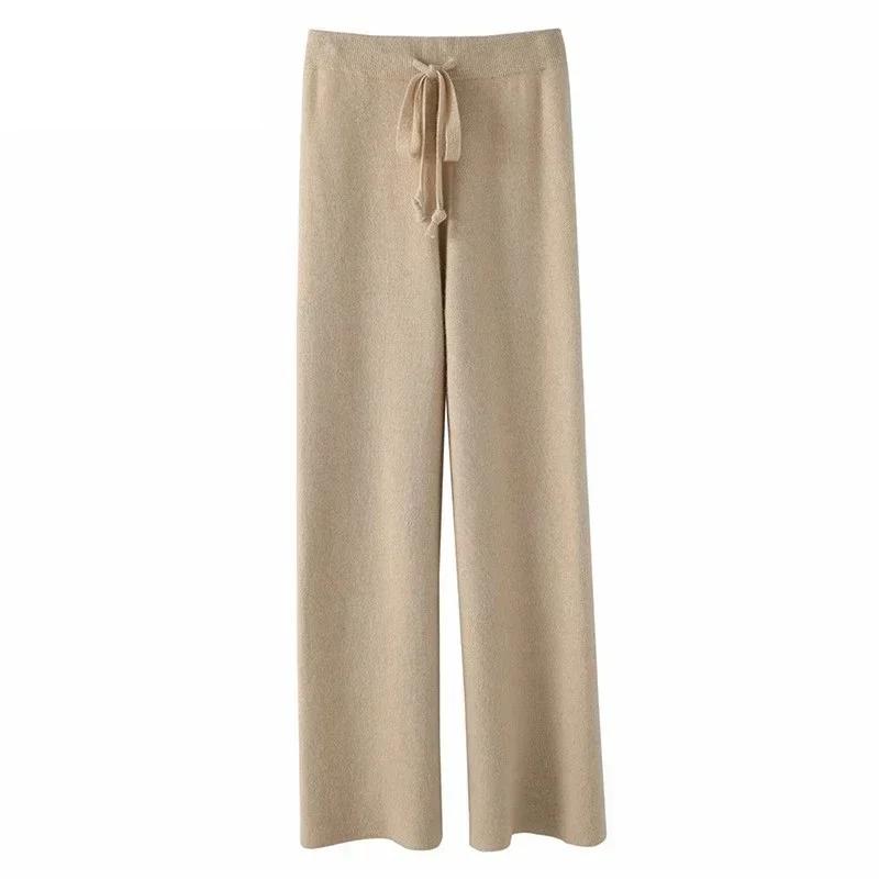 Autumn and Winter High-waisted Loose Wool