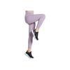 Li Ning Training Series Solid Color Breathable Stretch Fitness Pants Women Pants Purple AULR182-3