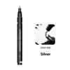 3/1pcs Chrome Pen Markers Mirror Waterproof Paint Repair For Rock Ceramic Glass Metallic Gold Silver Copper 2mm Nib