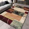 Geometric Pattern 3D Area Rugs for Living Room and bedroom decor Washable Carpets with Non-slip Backing European Inspired Mats