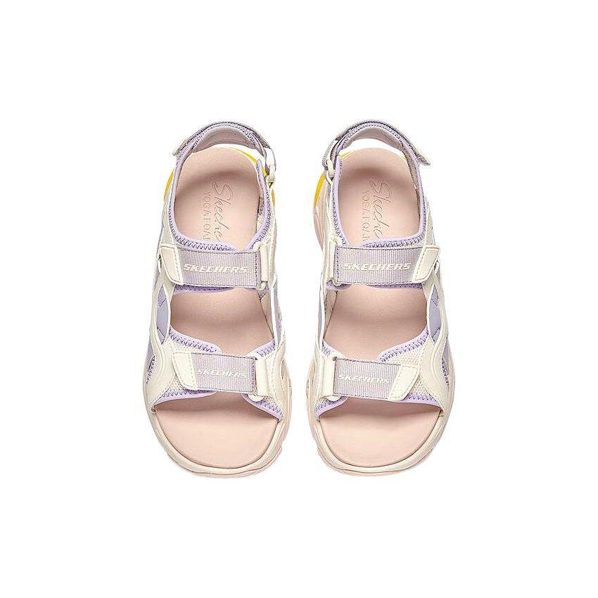 Skechers Stamina V2 PU Mecha Style Beach Sandals Women Sandals Pink Purple 119862-NTPR