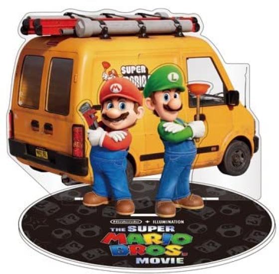 

[Товары по фильму Марио] Акриловая подставка Марио Луиджи Супер Братья Марио. Официальные товары Movie Theater Limited