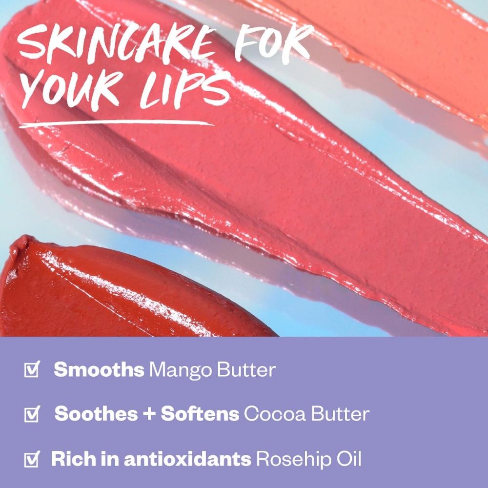 Kosas WeiGhtless Lip Color NourishinG Satin Lipstick 0.14 Oz   4 G hiGh Cut Warm Rosy Pink