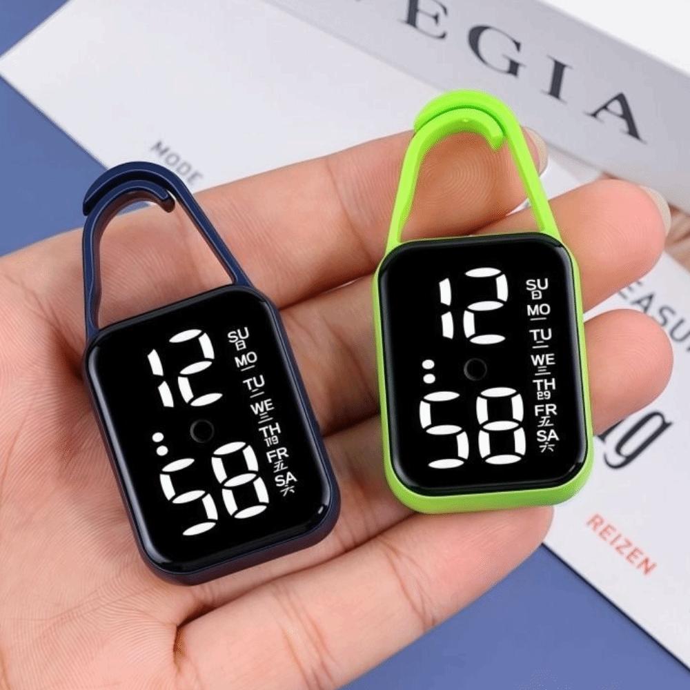 Digital Display Pocket Watch LED Luminous Pocket Watch Electronic Hanging Watch  Stylish Accessory