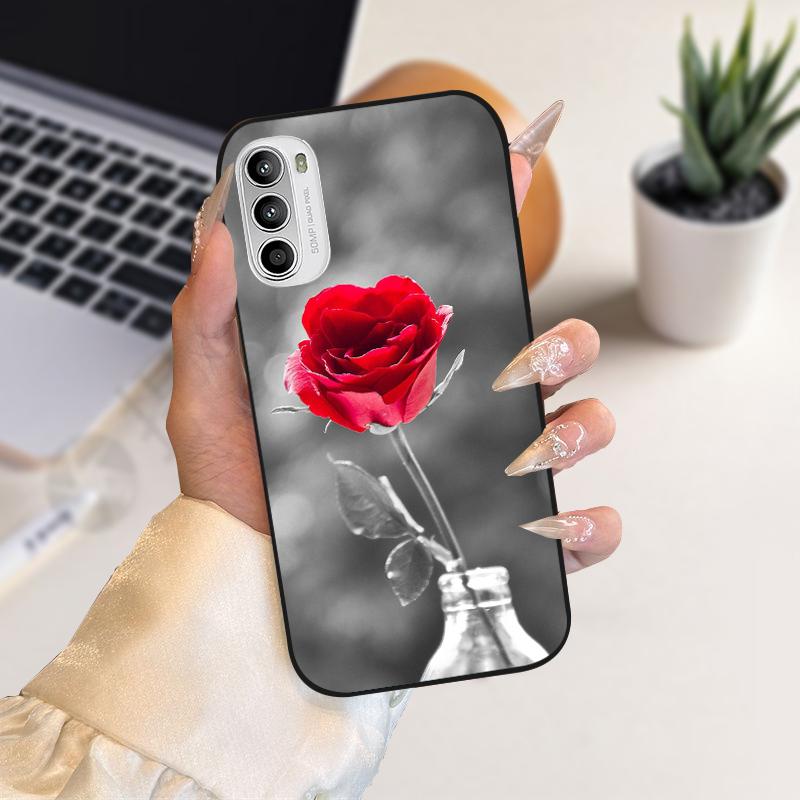 Cartoon Animal Cases For Motorola G52 4G Bumper Cover On Moto G82 G71s 5G Soft Silicon Phone Case For Motorola G 82 Coque Fundas