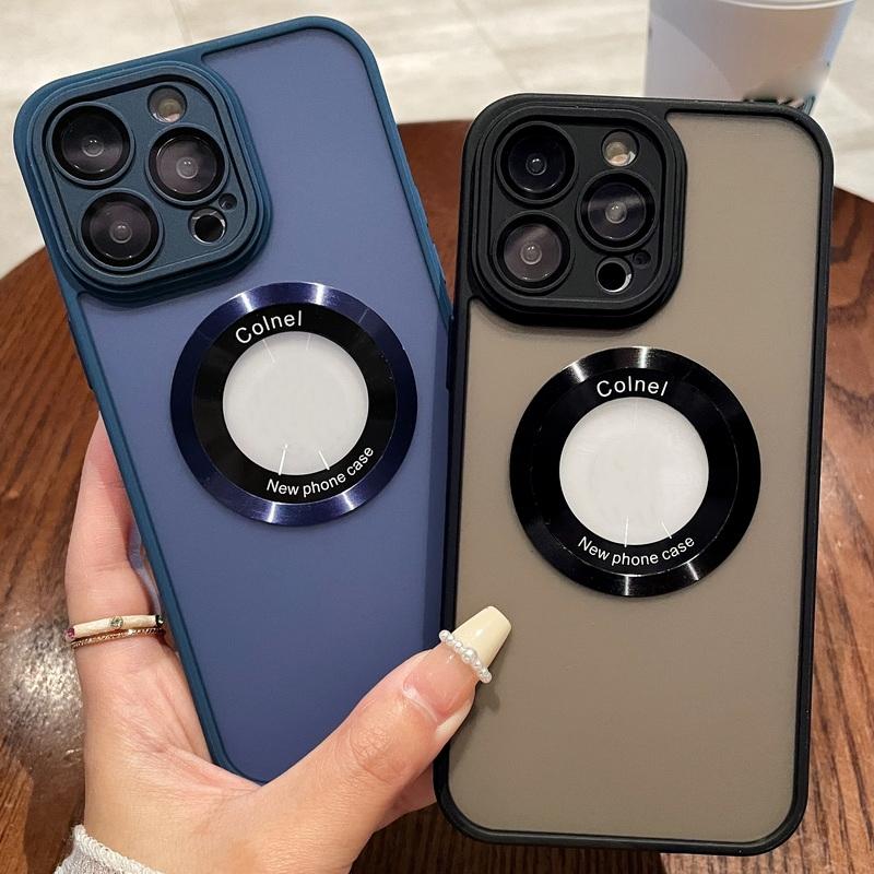 

Простой однотонный чехол для Iphone 15 14 13 12 Pro Max 11 матовый прозрачный магнитный корпус телефона