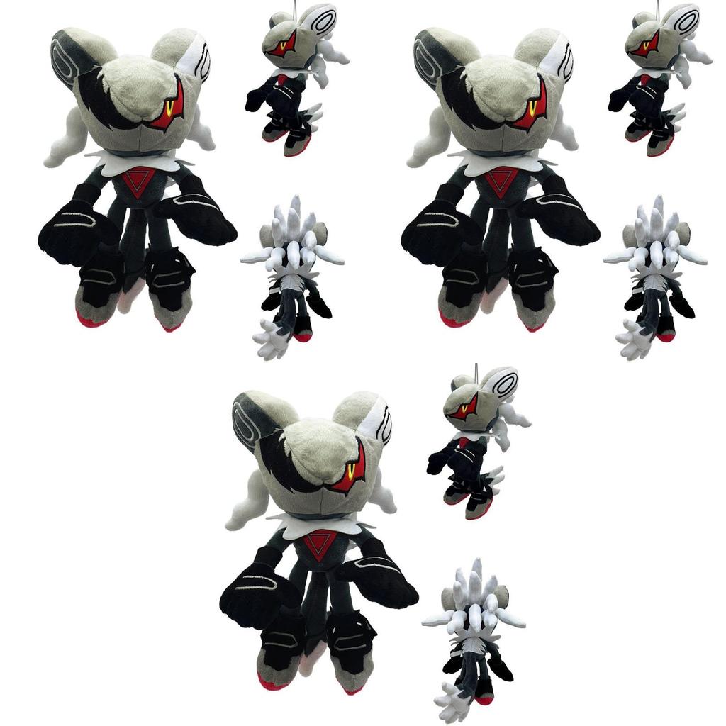 Kawaii 31cm Super Sonic Infinite Plüsch Shadow The Hedgehog Stofftier Cartoon Puppen Geschenke