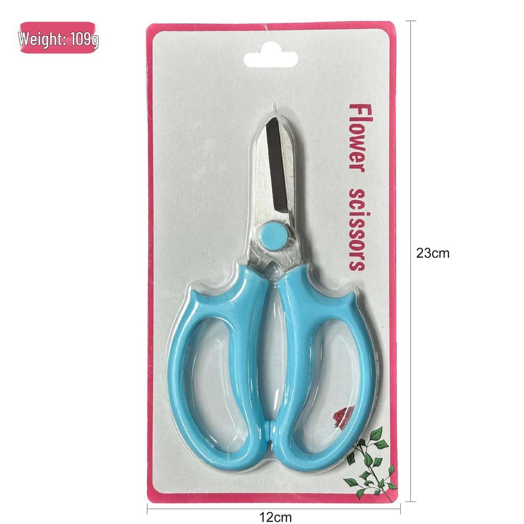 Stainless Steel Florist Pruning Shears: Rose, Tree Branch & Flower Scissors, Multifunctional Garden Tools