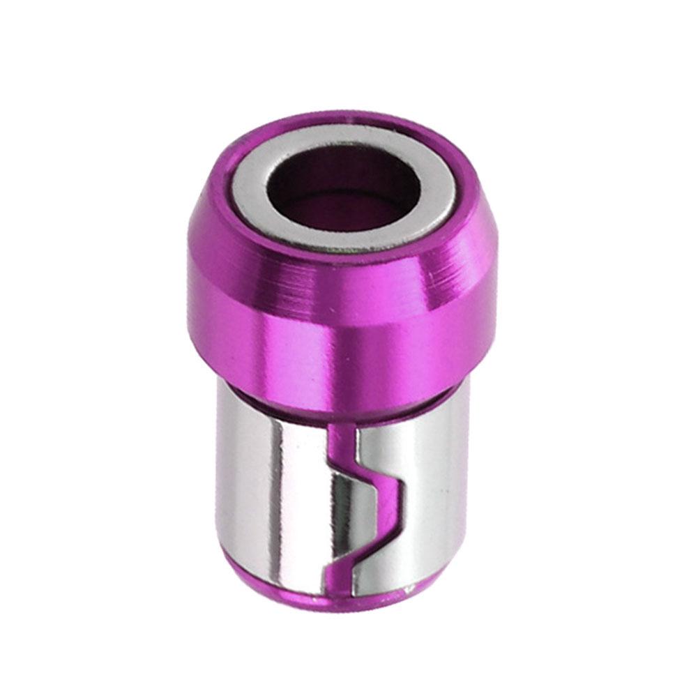 

Diam Металлические магнитные кольцевые винты Pick-up Tool для отвёртки 1/4 дюйма 6,35мм фиолетовый