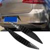1Pair Automobile Rear Fog Lamp Sticker For Golf 7 GTI MK7 2014-2018 Rear Bar Bumper Strips Sticker-A87Q
