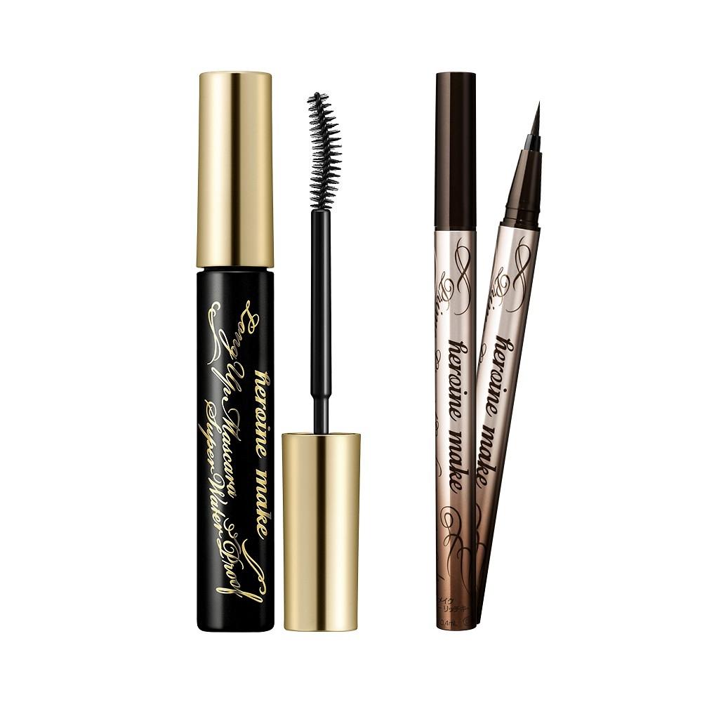 Kiss Me Make L U mascara01+priMeLiner03