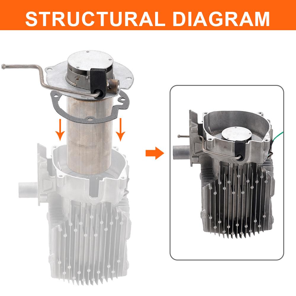 12V Powietrzny Dieselowy Grzejnik Postojowy Palnik Wkład Palniki Komora Spalania Spalacz i Uszczelka 5kW Do Samochodu Ciężarowego Vana Kampera