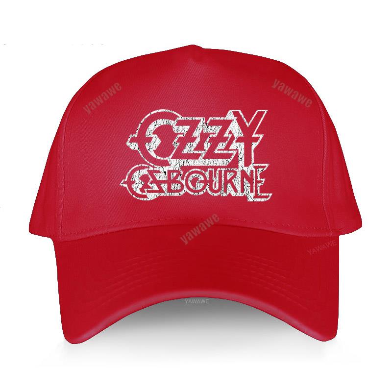 Pánská Hip Hop Baseballová čepice Letní volný čas Sunhat Ozzy Osbourne 'Vintage Logo' Paried yawawe Čepice s grafickým potiskem dámské čepice pro dospělé