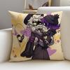 Futuristic MMurder DronesS Cushion Cover Breathable and Skinfriendly Linen Pillowcase Square Removable and Washable Cushion