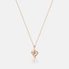La Rosa Bianca Rose Silver Necklace A202Sn1081Rpa .